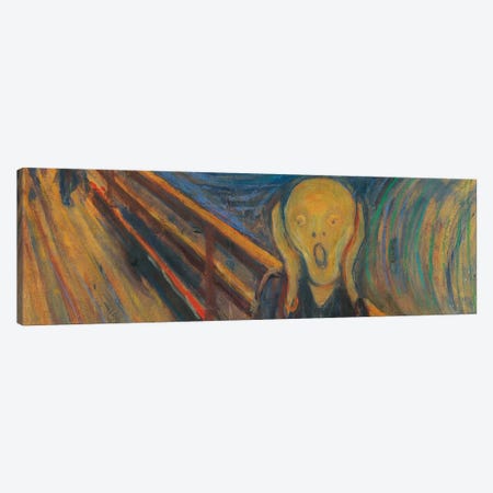 The Scream Canvas Print #303PAN} by Edvard Munch Canvas Art Print