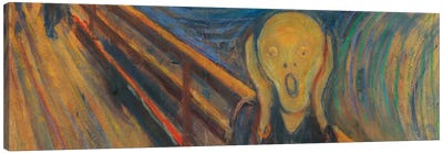 The Scream Canvas Art Print - The Scream Reimagined