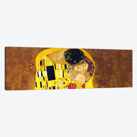 The Kiss Canvas Print #304PAN} by Gustav Klimt Canvas Artwork