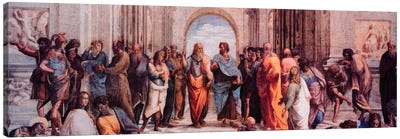 School of Athens Canvas Art Print - Raphael