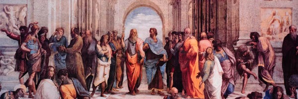 School Of Athens Panoramic