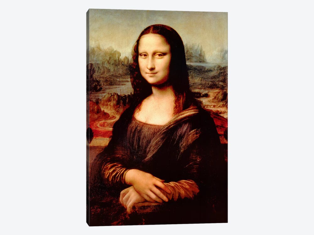 Mona Lisa by Leonardo da Vinci 1-piece Canvas Wall Art