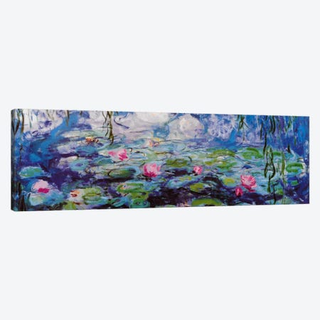 Nympheas Canvas Print #327PAN} by Claude Monet Canvas Wall Art