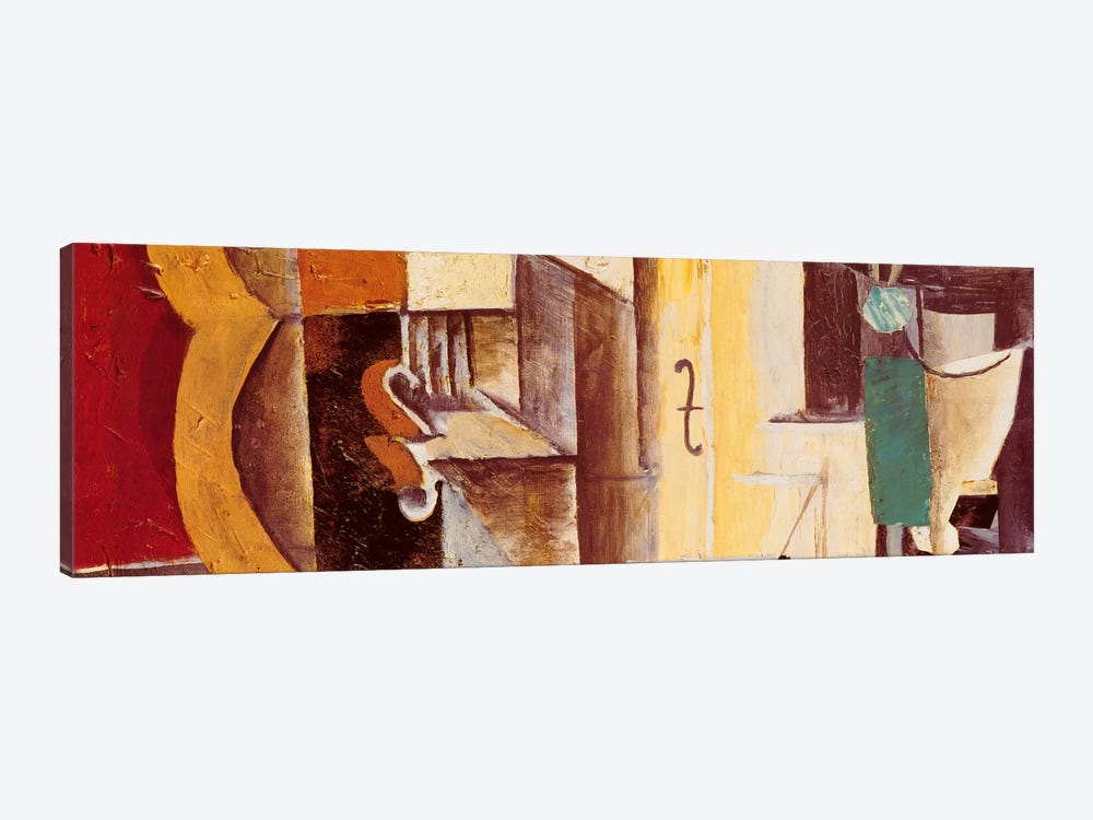 Violin & Guitar by Pablo Picasso 1-piece Canvas Art Print