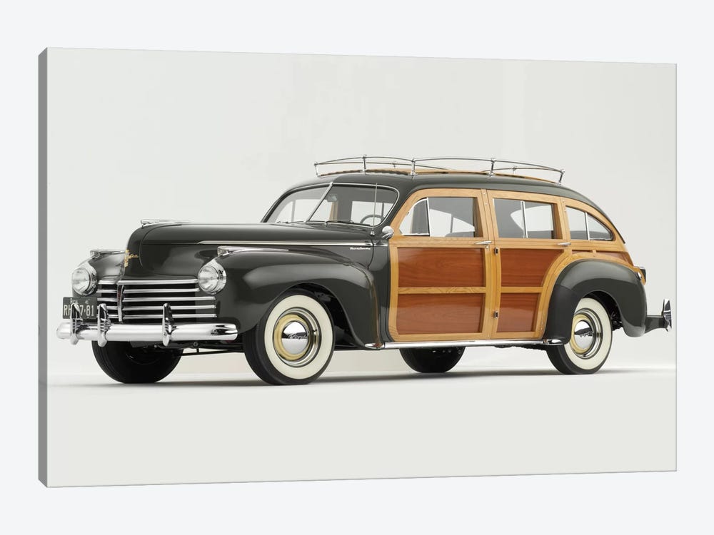1941 Chrysler Town & Country by Unknown Artist 1-piece Canvas Artwork