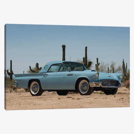 1957 Ford Thunderbird Canvas Print #3515} by Unknown Artist Canvas Art