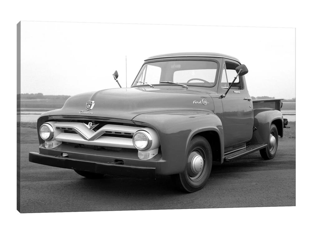 1953 Ford F-100 Truck Canvas Wall Art | iCanvas 1953 Ford F-100 Truck Canvas Wall Art | iCanvas