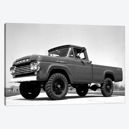 1959 Ford F-250 4x4 Canvas Print #3518} by Unknown Artist Canvas Print