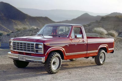 1980 Ford F-250 Ranger Canvas Print by Unknown Artist | iCanvas