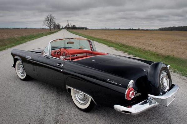 Ford: Ford Thunderbird, 1956 by Unknown Artist