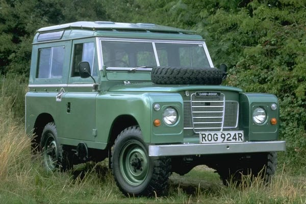 Auto Racing: Land Rover Series III by Unknown Artist