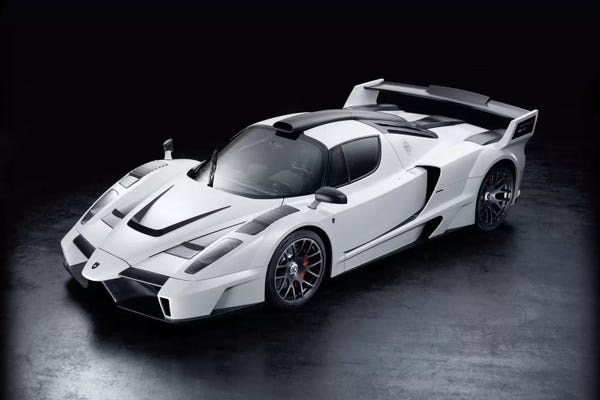 Black & White: Ferrari Enzo Gemballa Mig-u1 by Unknown Artist