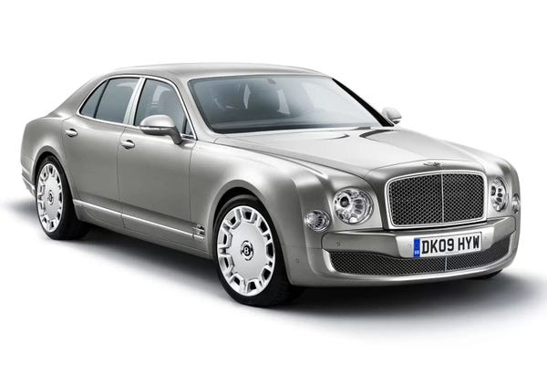 The Money Collection: Bentley Mulsanne Gray by Unknown Artist