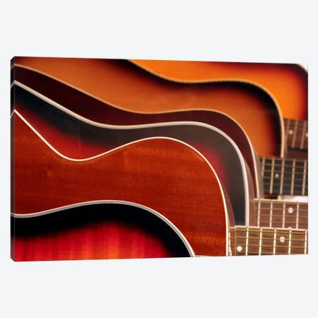 Acoustic Guitar Canvas Print #35} by Unknown Artist Art Print