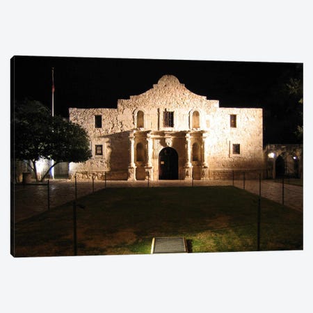 The Alamo Canvas Print #3602} by Unknown Artist Canvas Print