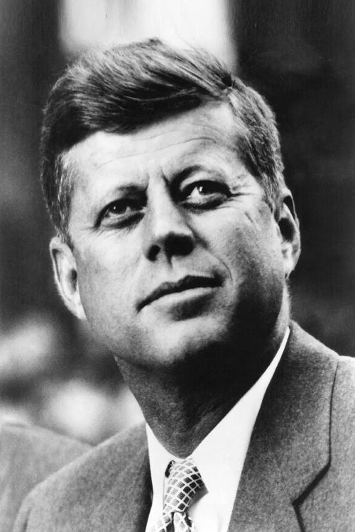 John F Kennedy JFK Portrait