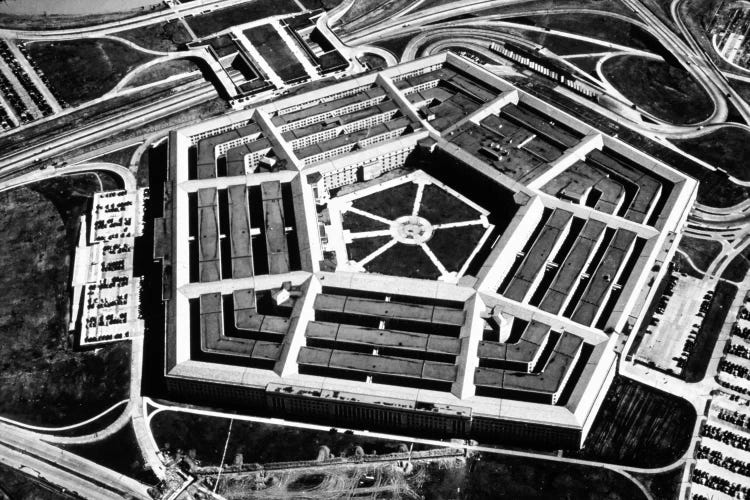 The Pentagon by Unknown Artist wall art
