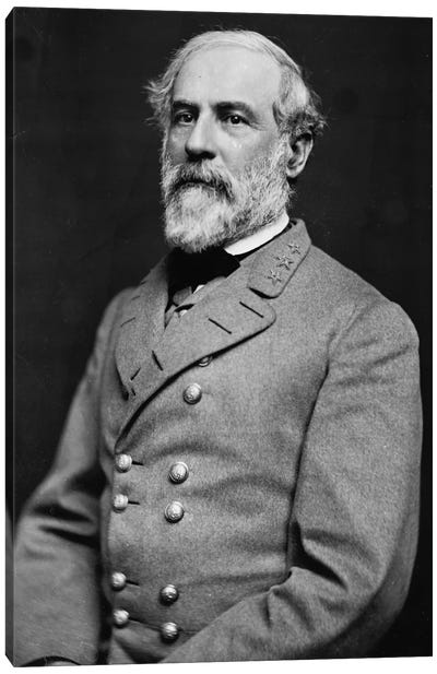 General Robert E. Lee Canvas Art Print - Educational Art