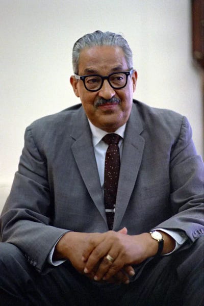 Barrier Breakers: Thurgood Marshall Portrait by Unknown Artist
