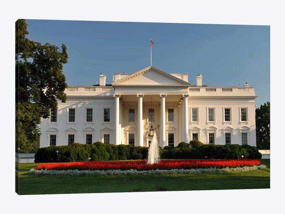 The White House by Unknown Artist 1-piece Canvas Print