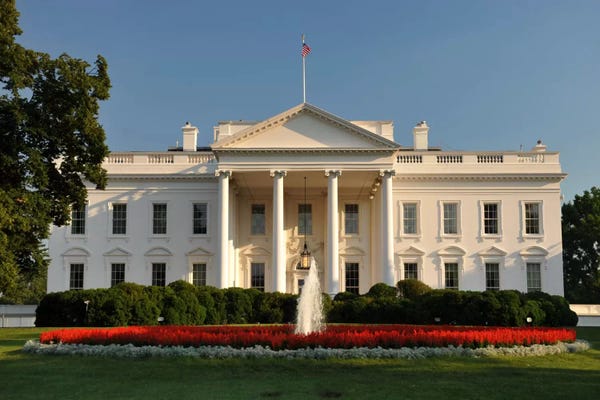 Famous Palaces & Residences: The White House by Unknown Artist