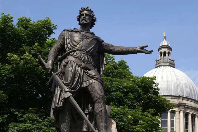 William Wallace Statue by Unknown Artist wall art