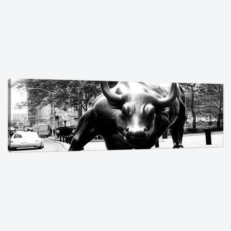 Wall Street Bull Close-up Canvas Print #3686PAN} by Unknown Artist Canvas Art Print