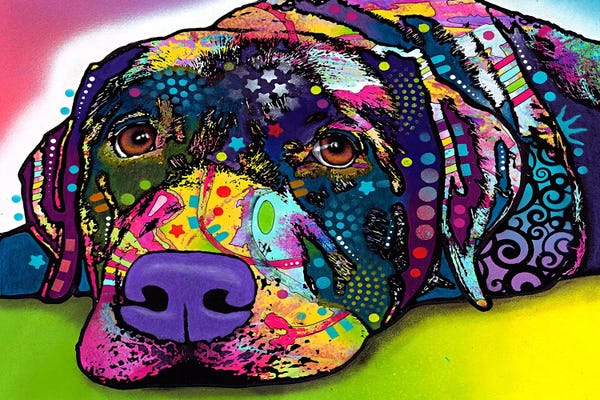 Labrador Retrievers: Savvy Labrador by Dean Russo