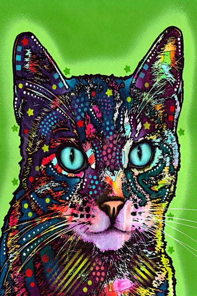 Dean Russo: Watchful Cat by Dean Russo