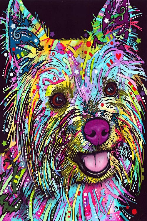 Yorkie by Dean Russo wall art