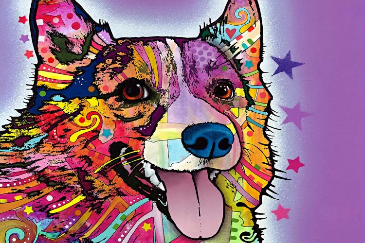 Corgi by Dean Russo wall art