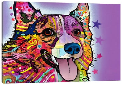 Corgi Canvas Art Print - Best Selling Dog Art