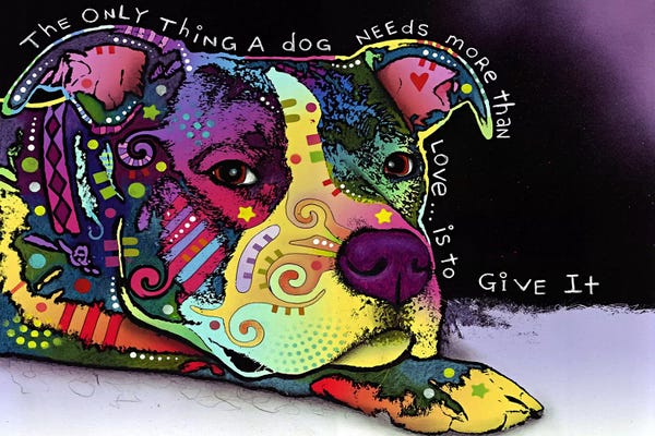 Pit Bulls: Affection by Dean Russo
