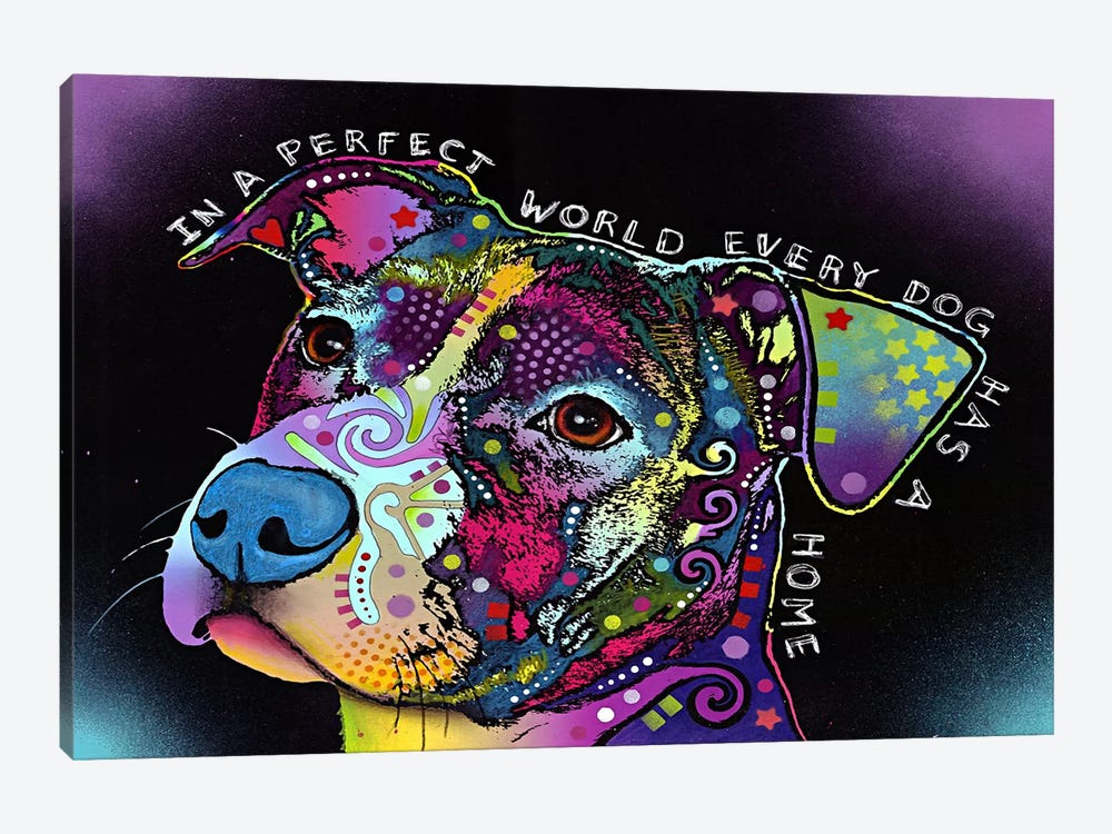 In a Perfect World 1-piece Canvas Wall Art
