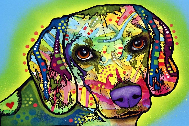 Beagle by Dean Russo wall art