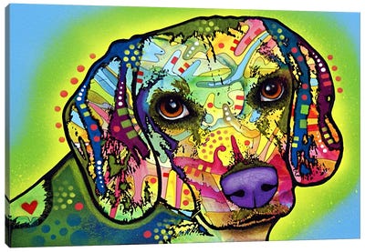 Beagle Canvas Art Print