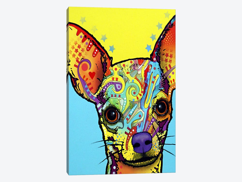 Chihuahua l by Dean Russo 1-piece Canvas Print