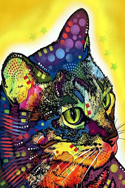 Confident Cat by Dean Russo framed wall art
