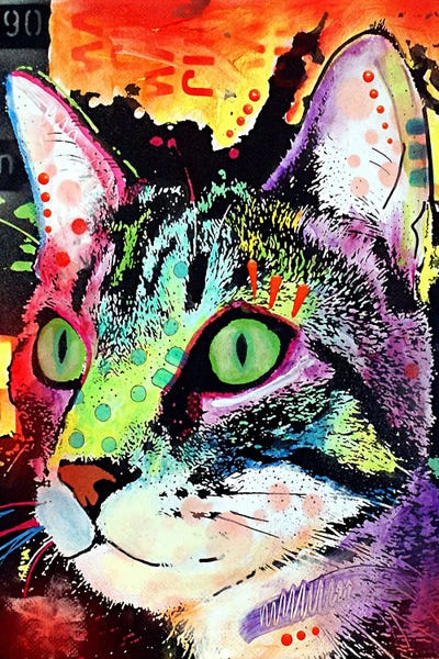 Dean Russo: Curiosity Cat by Dean Russo