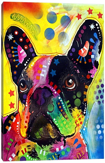 French Bulldog Canvas Art Print - Dean Russo