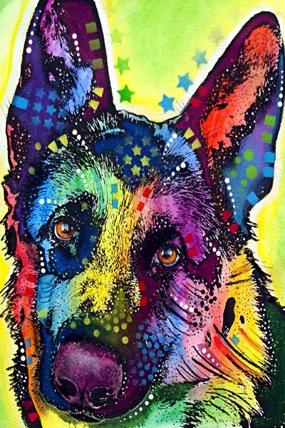 German Shepherds: German Shepherd by Dean Russo