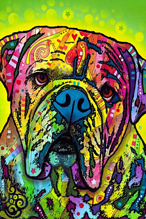 Hey Bulldog by Dean Russo wall art