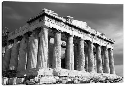 Parthenon Athens Canvas Art Print - Vintage & Retro Photography