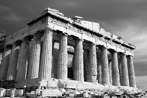 Ancient Ruins: Parthenon Athens by Unknown Artist