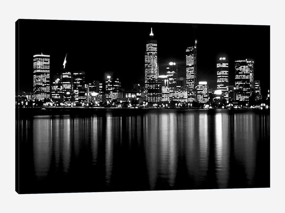 Downtown City by Unknown Artist 1-piece Canvas Print