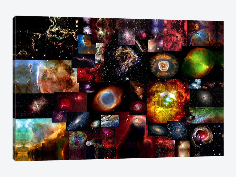 The Universe by Unknown Artist 1-piece Canvas Art Print