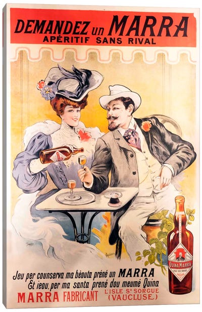 Vintage Ad Poster Canvas Art Print - Posters