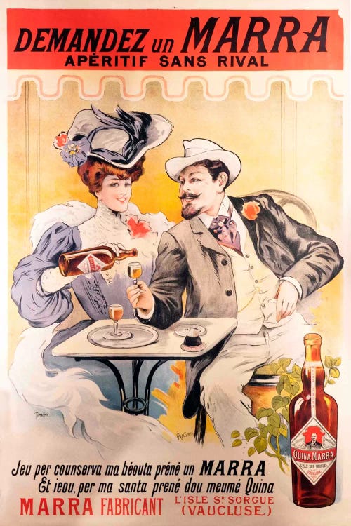 Vintage Ad Poster by Unknown Artist wall art