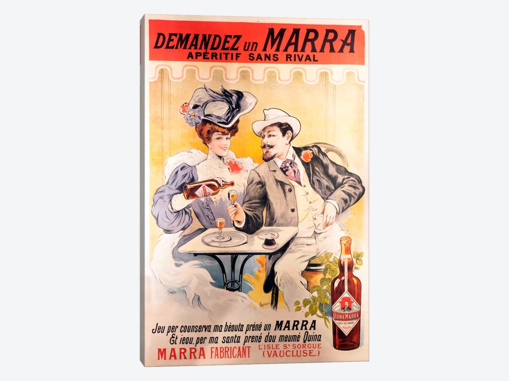 Vintage Ad Poster 1-piece Canvas Art