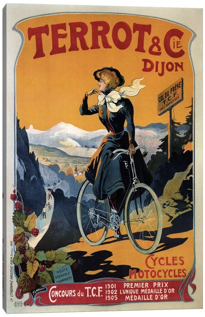 Vintage Ad Poster Canvas Art Print